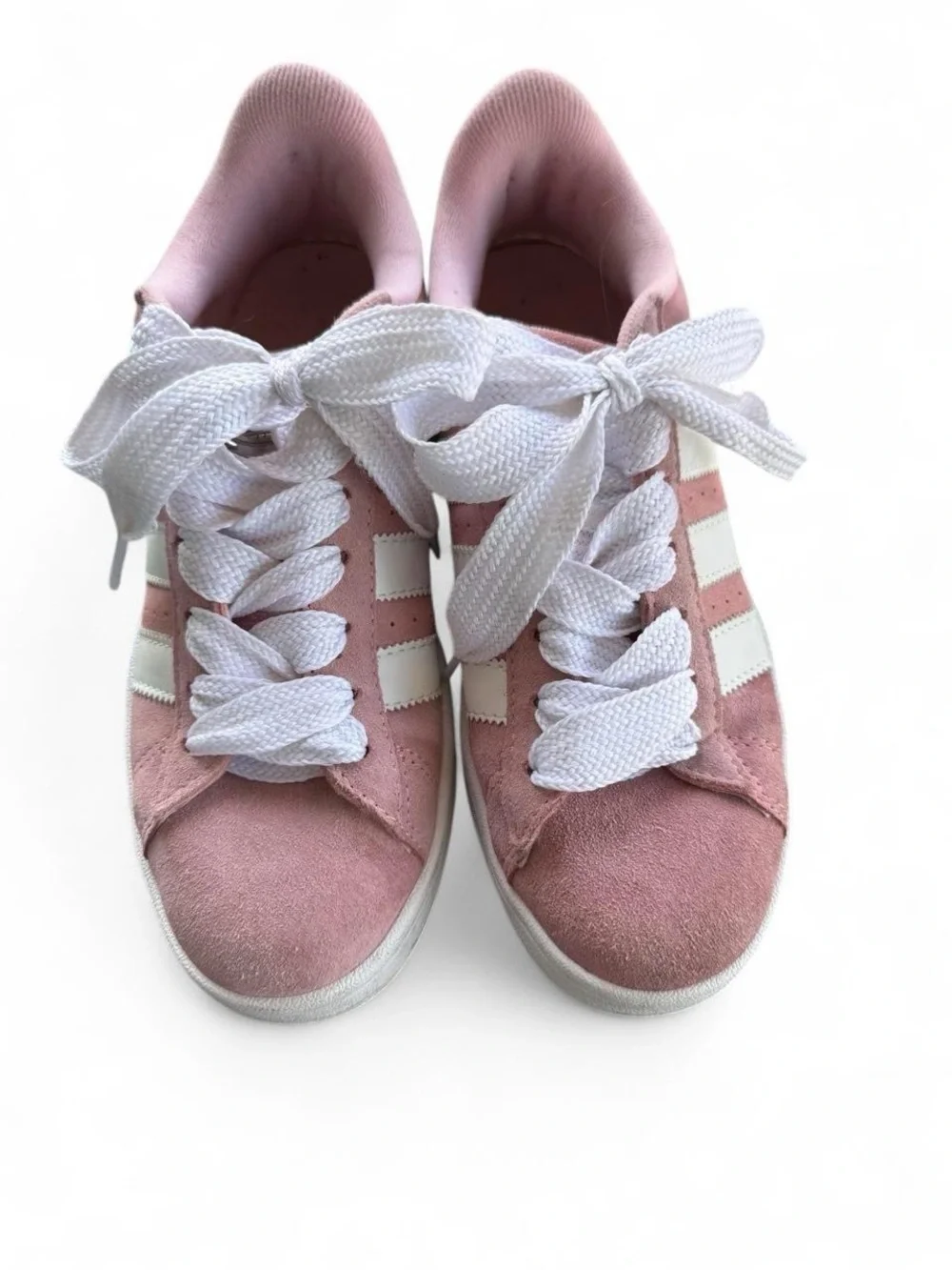 Adidas Campus 00s Pink White Sneakers HP6395 Size 6.5 Preppy Coquette